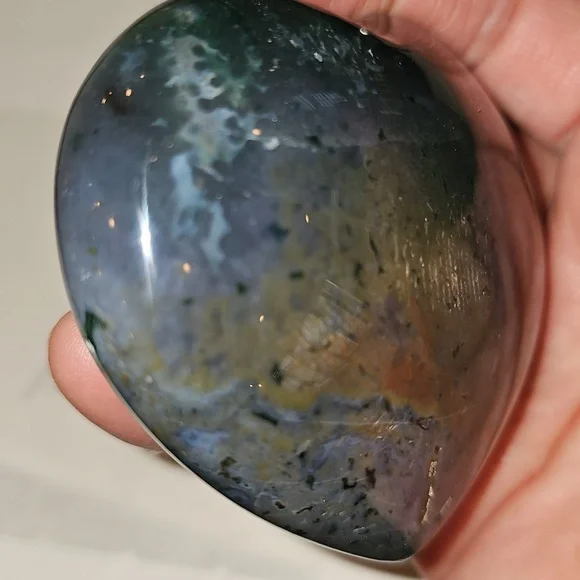 Jasper Heart Super Unique Colors!